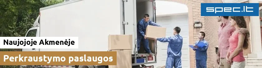 Perkraustymo paslaugos Naujojoje Akmenėje