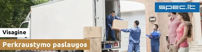 Perkraustymo paslaugos Visagine | spec.lt