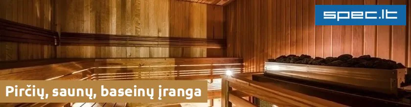 Pirčių, saunų, baseinų įranga | spec.lt