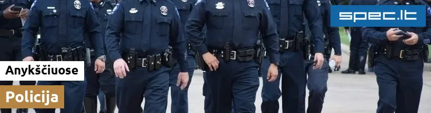 Policija Anykščiuose