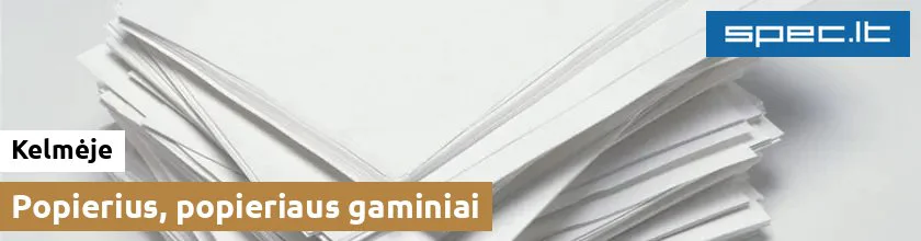Popierius, popieriaus gaminiai Kelmėje