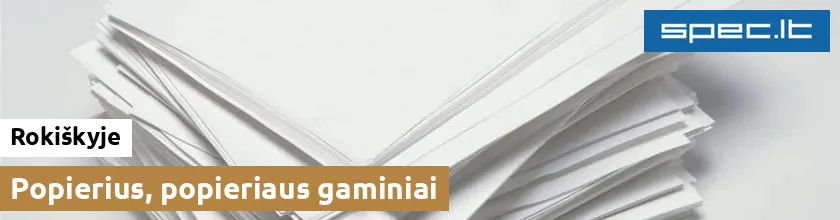 Popierius, popieriaus gaminiai Rokiškyje | spec.lt