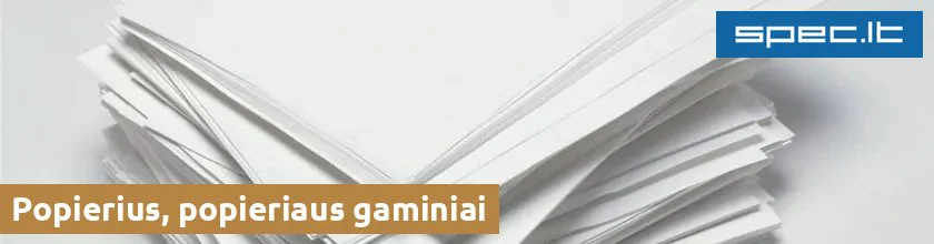 Popierius, popieriaus gaminiai | spec.lt