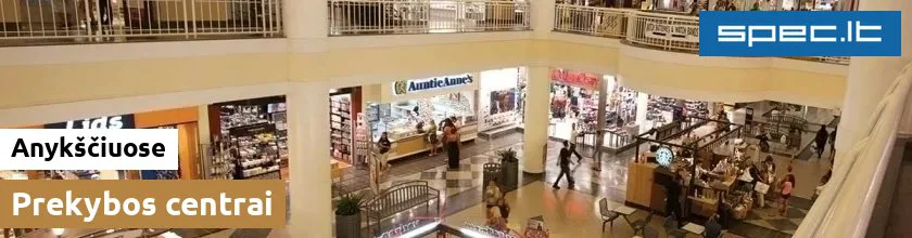 Prekybos centrai Anykščiuose