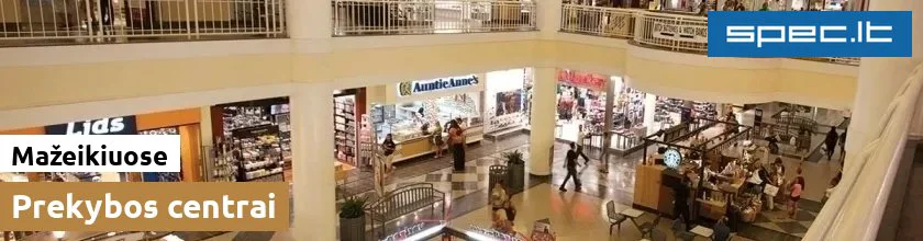 Prekybos centrai Mažeikiuose | spec.lt