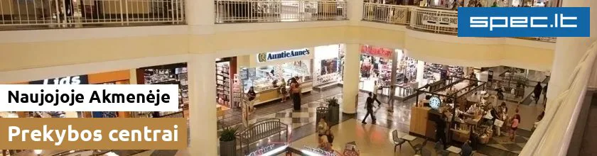 Prekybos centrai Naujojoje Akmenėje