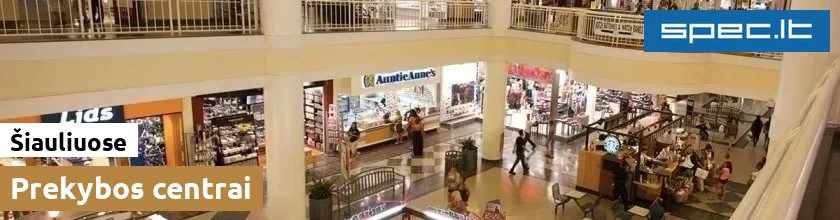 Prekybos centrai Šiauliuose | spec.lt