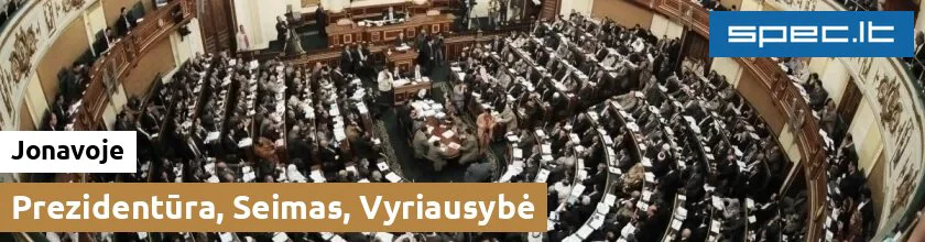 Prezidentūra, Seimas, Vyriausybė Jonavoje
