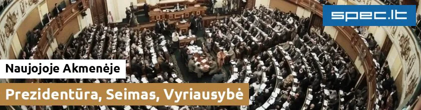 Prezidentūra, Seimas, Vyriausybė Naujojoje Akmenėje
