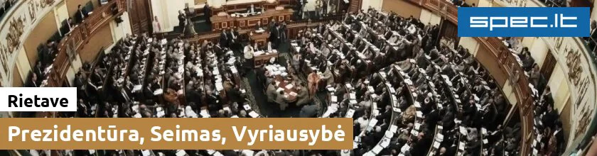 Prezidentūra, Seimas, Vyriausybė Rietave