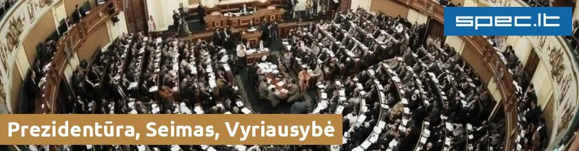 Prezidentūra, Seimas, Vyriausybė | spec.lt