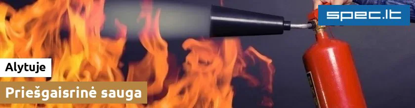 Priešgaisrinė sauga Alytuje | spec.lt
