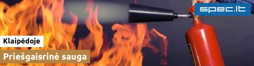 Priešgaisrinė sauga Klaipėdoje | spec.lt
