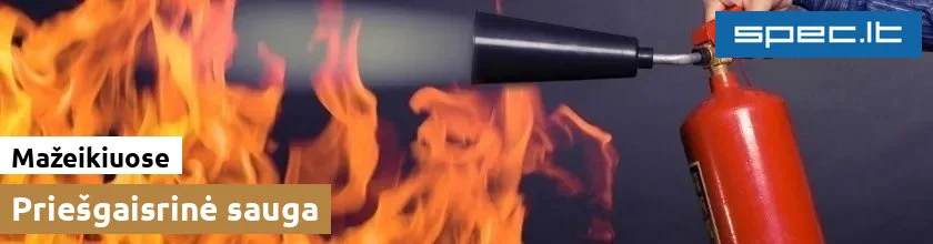 Priešgaisrinė sauga Mažeikiuose | spec.lt