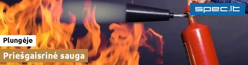 Priešgaisrinė sauga Plungėje | spec.lt