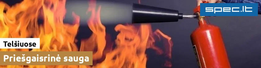 Priešgaisrinė sauga Telšiuose | spec.lt