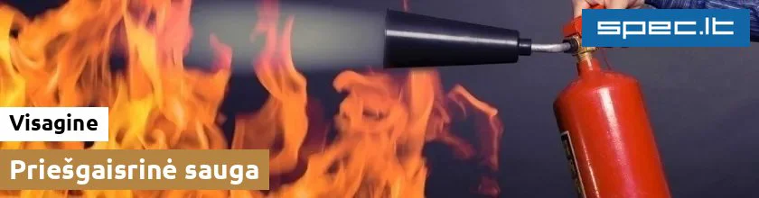 Priešgaisrinė sauga Visagine | spec.lt