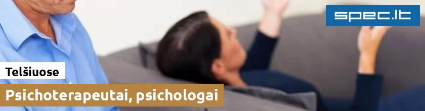 Psichoterapeutai, psichologai Telšiuose | spec.lt
