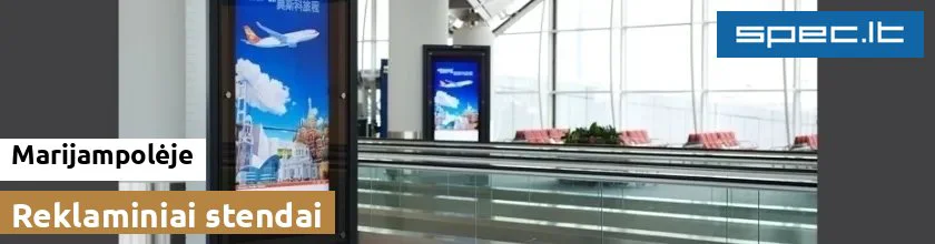 Reklaminiai stendai Marijampolėje