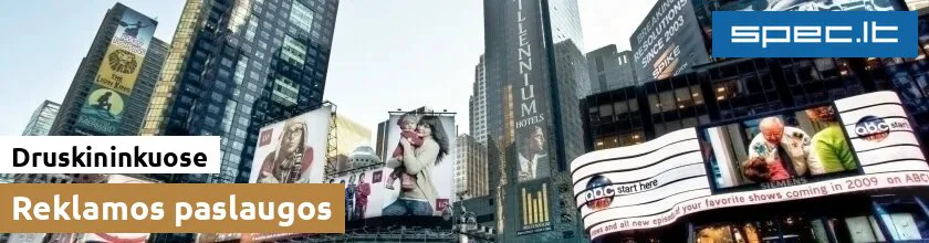 Reklamos paslaugos Druskininkuose | spec.lt