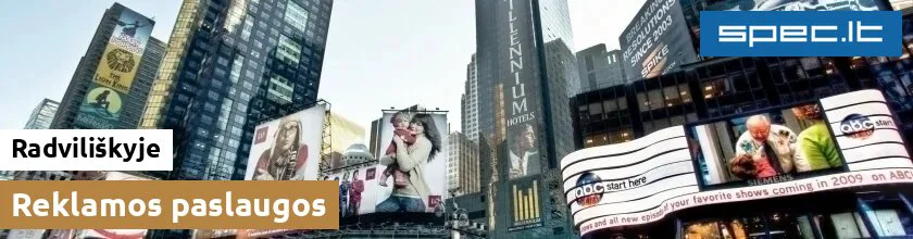 Reklamos paslaugos Radviliškyje | spec.lt