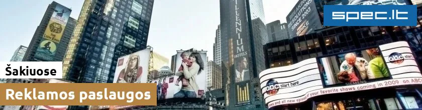 Reklamos paslaugos Šakiuose | spec.lt