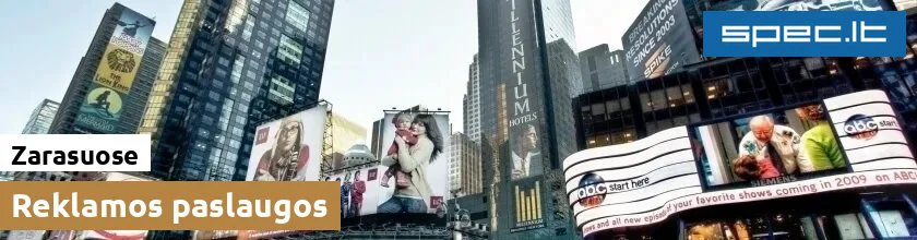 Reklamos paslaugos Zarasuose | spec.lt