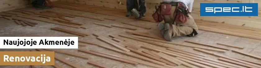 Renovacija Naujojoje Akmenėje