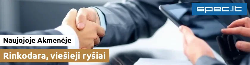 Rinkodara, viešieji ryšiai Naujojoje Akmenėje