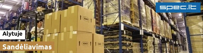 Sandėliavimas Alytuje | spec.lt