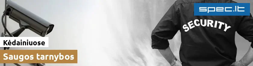 Saugos tarnybos Kėdainiuose | spec.lt