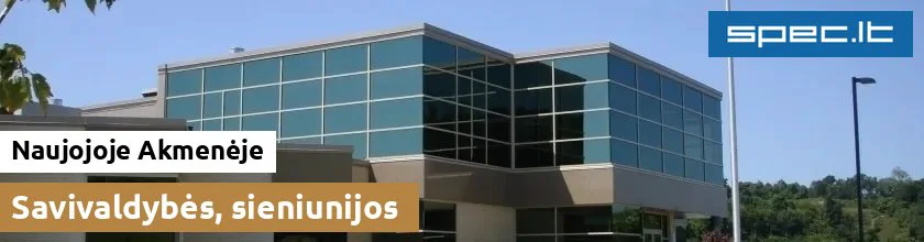 Savivaldybės, sieniunijos  Naujojoje Akmenėje