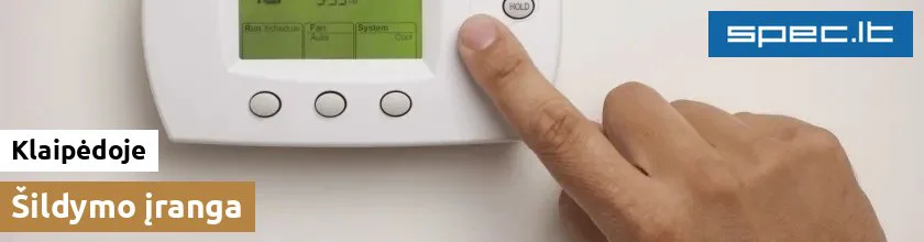 Šildymo įranga Klaipėdoje | spec.lt