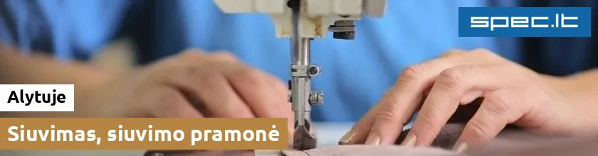 Siuvimas, siuvimo pramonė Alytuje | spec.lt