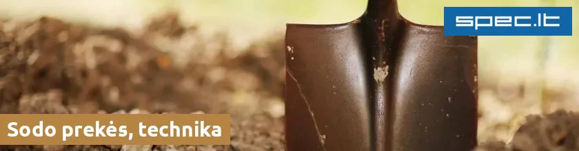 Sodo prekės, technika | spec.lt