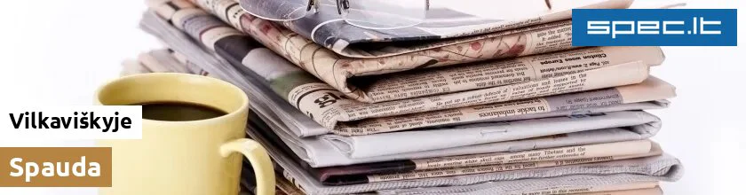 Spauda Vilkaviškyje | spec.lt