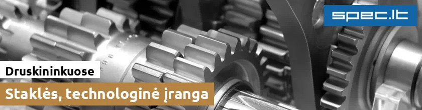 Staklės, technologinė įranga Druskininkuose