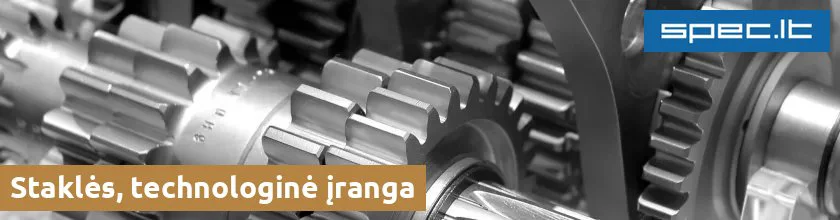 Staklės, technologinė įranga | spec.lt