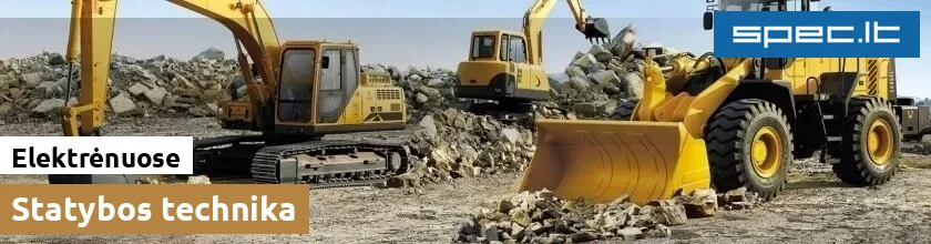 Statybos technika Elektrėnuose | spec.lt