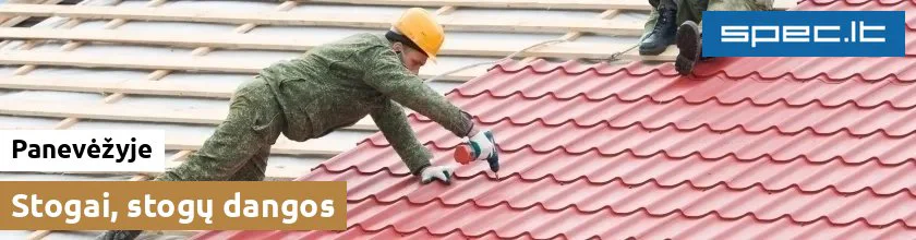 Stogai, stogų dangos Panevėžyje | spec.lt