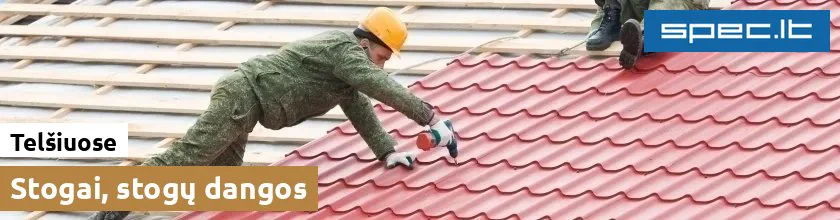 Stogai, stogų dangos Telšiuose | spec.lt