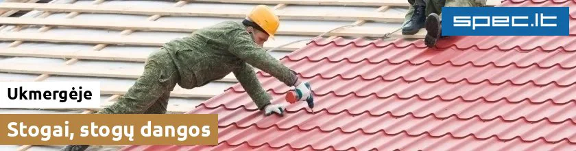 Stogai, stogų dangos Ukmergėje | spec.lt