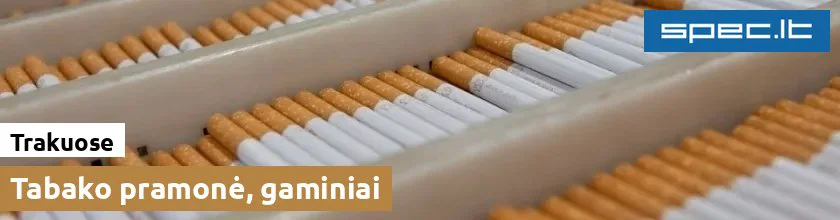 Tabako pramonė, gaminiai Trakuose | spec.lt