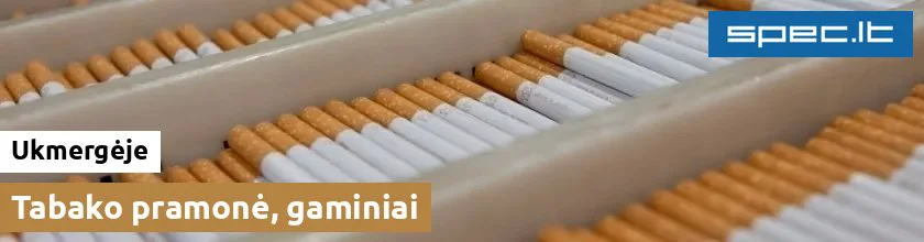 Tabako pramonė, gaminiai Ukmergėje | spec.lt