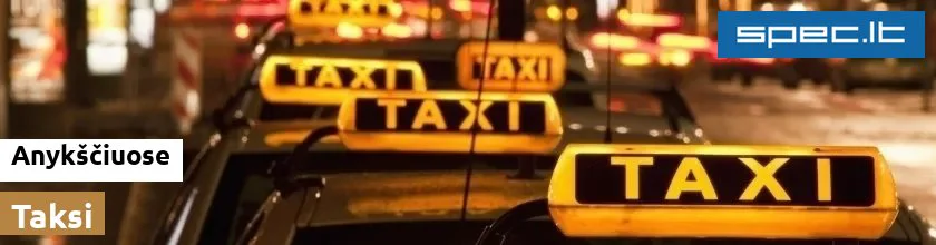 Taksi Anykščiuose | spec.lt