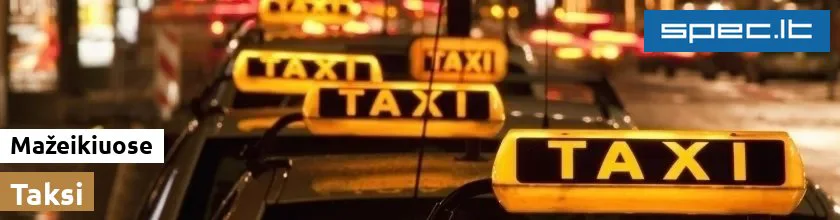 Taksi Mažeikiuose | spec.lt