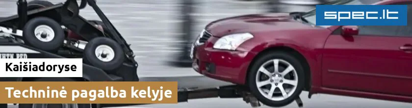 Techninė pagalba kelyje Kaišiadoryse