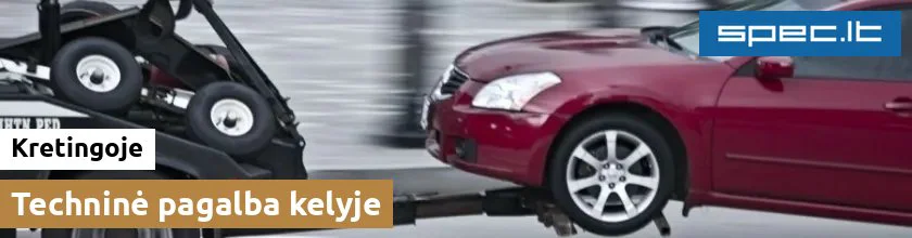 Techninė pagalba kelyje Kretingoje | spec.lt