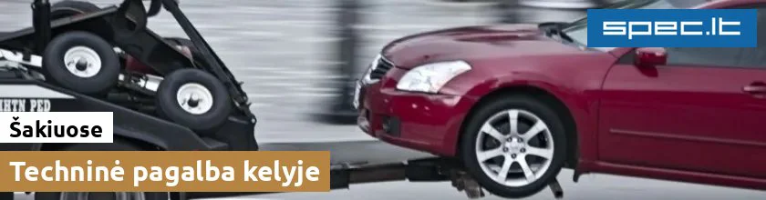 Techninė pagalba kelyje Šakiuose