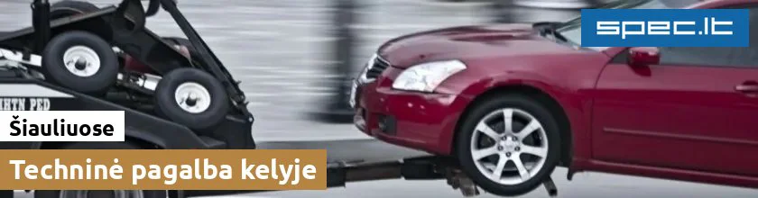Techninė pagalba kelyje Šiauliuose | spec.lt
